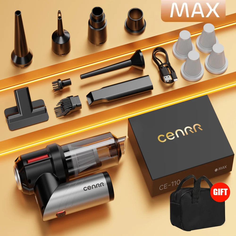 🧹 Cordless Handheld Vacuum Cleaner – Powerful Suction for Home & Car