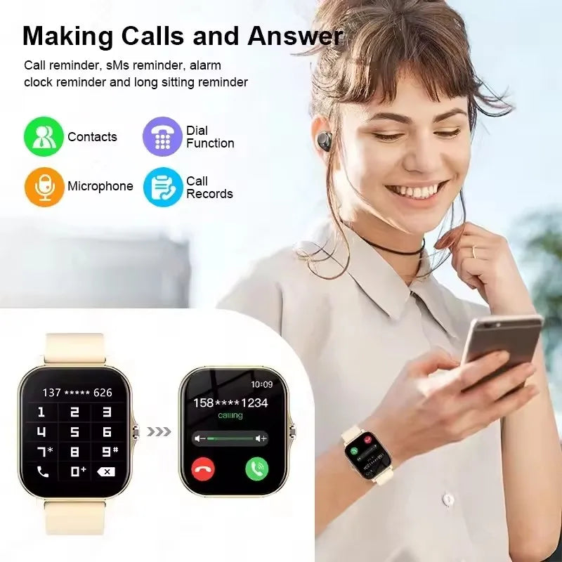 Smart Watch – Fitness Tracker, Notifications & Health Monitoring
