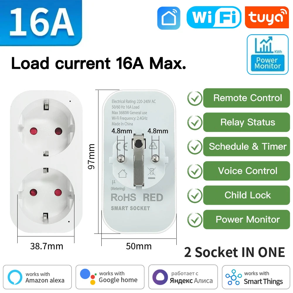 🔌 Smart WiFi Plug – Control Your Home Appliances Anytime, Anywhere