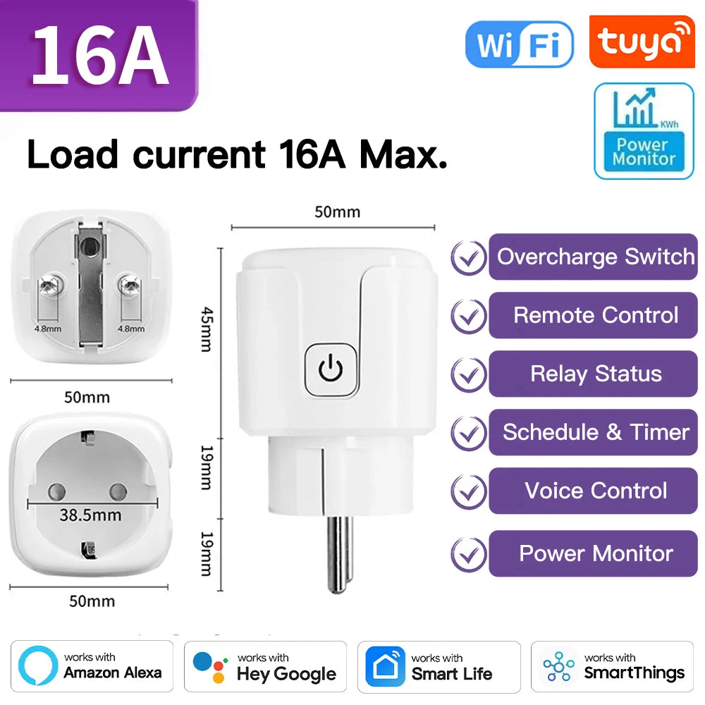 🔌 Smart WiFi Plug – Control Your Home Appliances Anytime, Anywhere