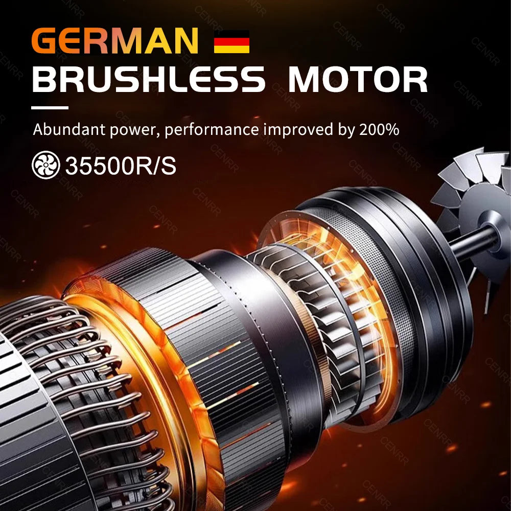 🧹 Cordless Handheld Vacuum Cleaner – Powerful Suction for Home & Car