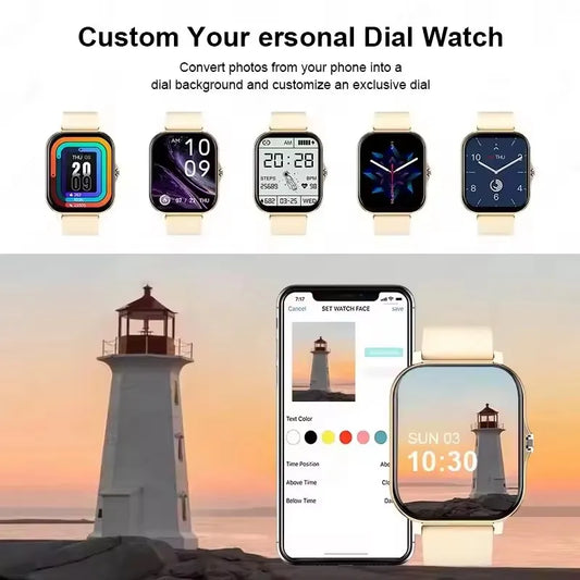 Smart Watch – Fitness Tracker, Notifications & Health Monitoring