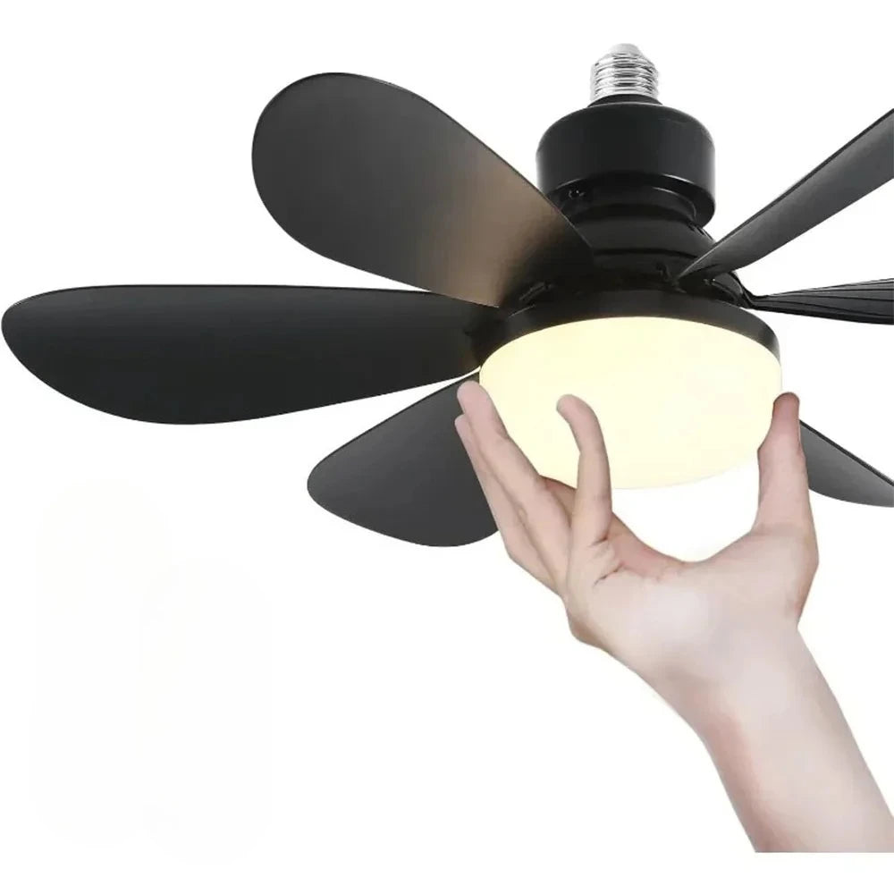 💡 Smart Ceiling Fan with Remote Control & LED Light – Quiet, Powerful & Energy Efficient