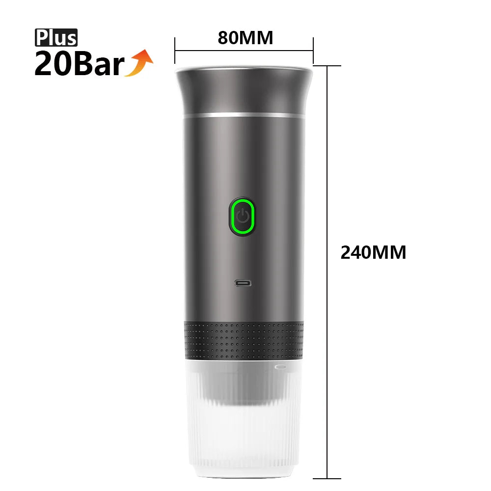 ☕ Wireless Portable Espresso Machine – Brew Rich Espresso Anytime, Anywhere
