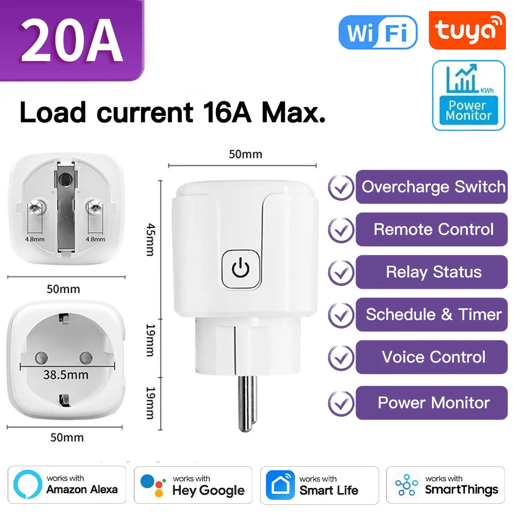 🔌 Smart WiFi Plug – Control Your Home Appliances Anytime, Anywhere