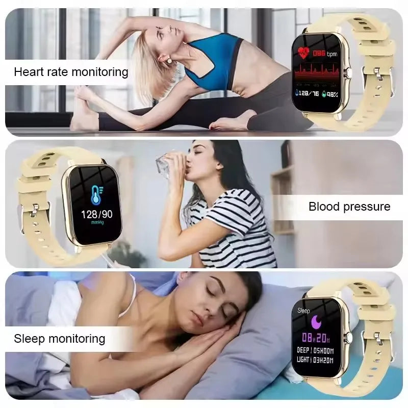Smart Watch – Fitness Tracker, Notifications & Health Monitoring