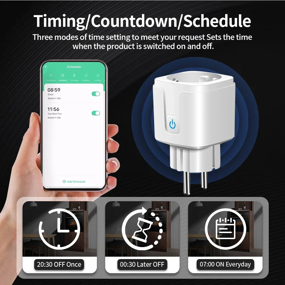 🔌 Smart WiFi Plug – Control Your Home Appliances Anytime, Anywhere