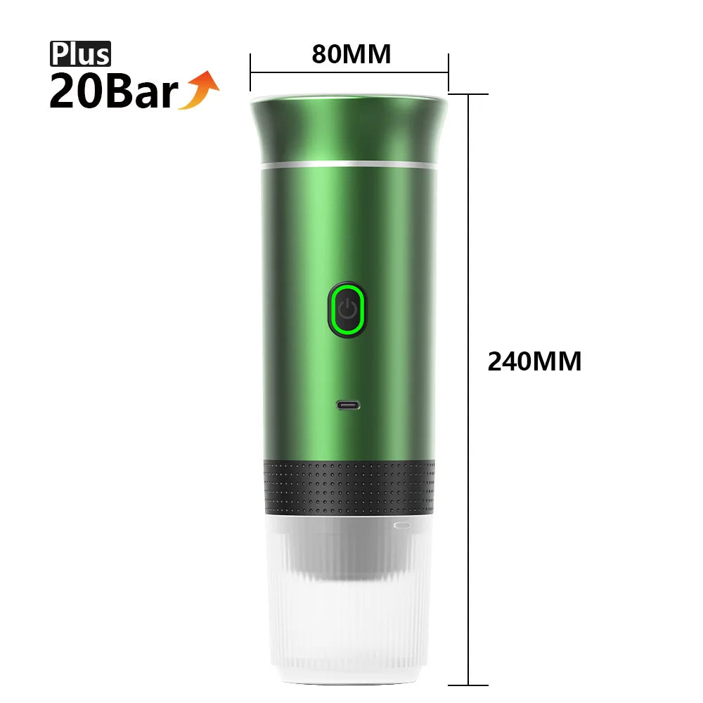 ☕ Wireless Portable Espresso Machine – Brew Rich Espresso Anytime, Anywhere