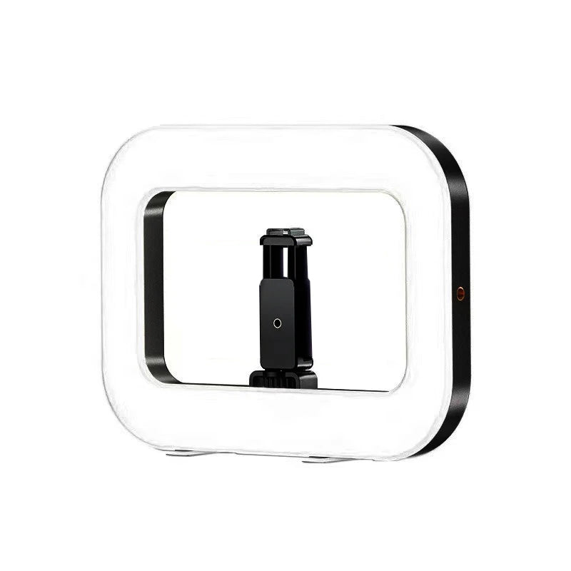 💡 Portable LED Ring Light – Perfect Lighting for Selfies, Live Streaming & Content Creation