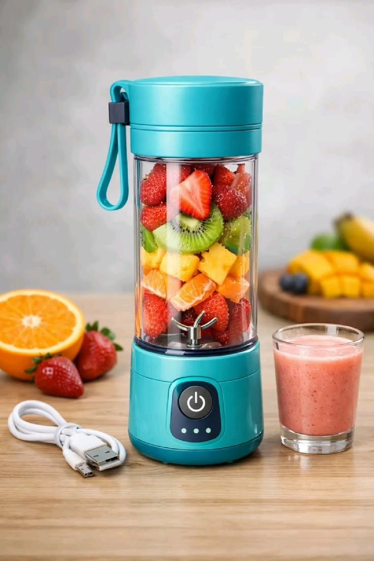 🥤 Portable Blender – Blend Fresh Smoothies Anytime, Anywhere!