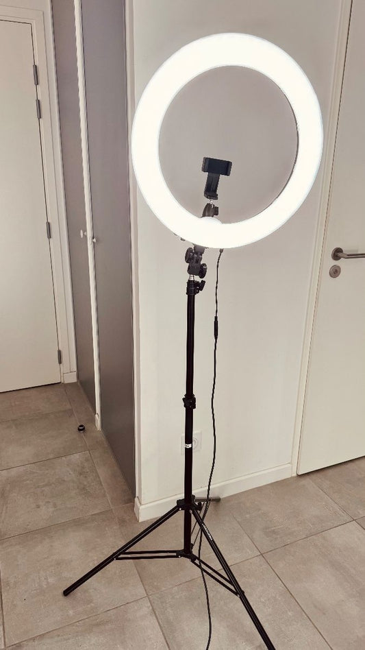 Portable LED Ring Light - Professional Lighting Anywhere